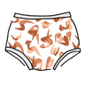 Drawing of Thunderpants Original style underwear in Bodies in Motion print.
