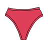 Drawing of Thunderpants Thunder Thong style in Pomegranate Punch.